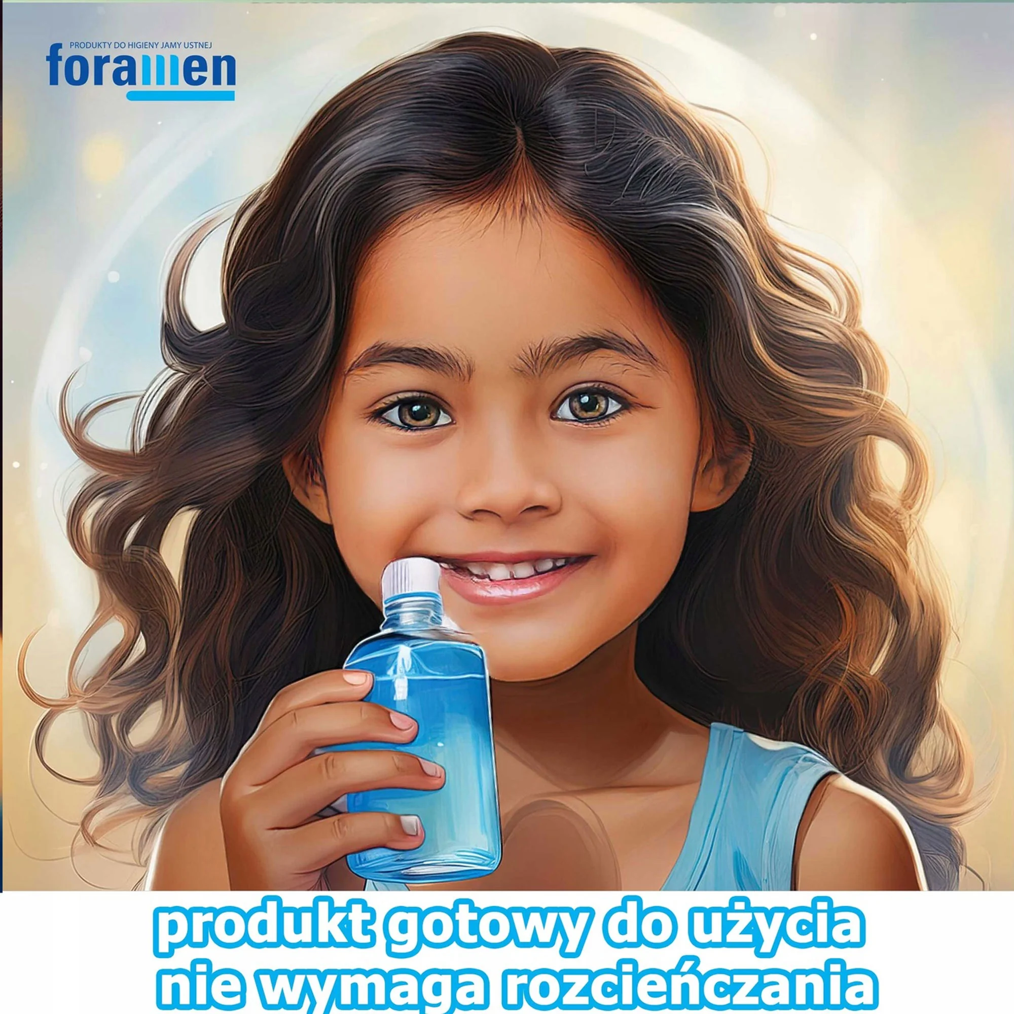 Foramen Kids płyn do płukania jamy ustnej dla dzieci, 500 ml