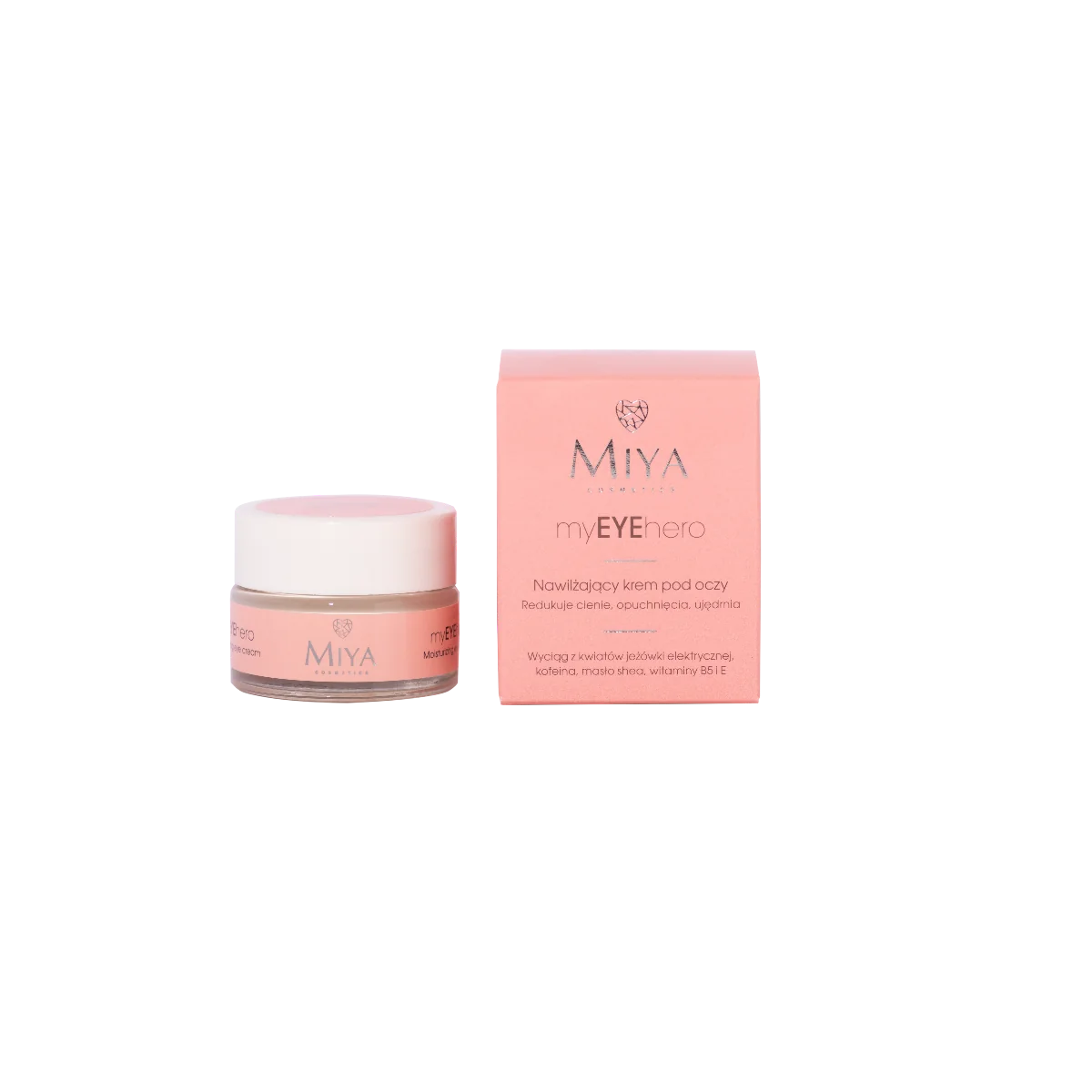 Miya Cosmetics myEYEhero nawilżający krem pod oczy, 15 ml