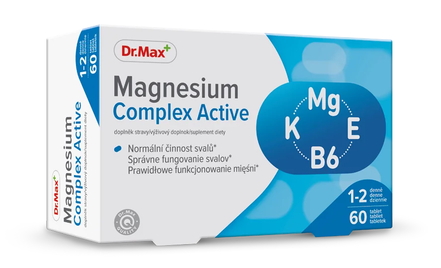 Magnesium Complex Active Dr. Max suplement diety, 60 tabletek