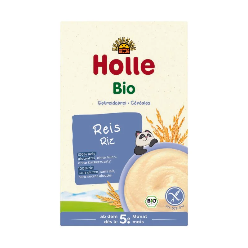 Holle BIO Demeter kaszka ryżowa pełnoziarnista bezmleczna, 250 g