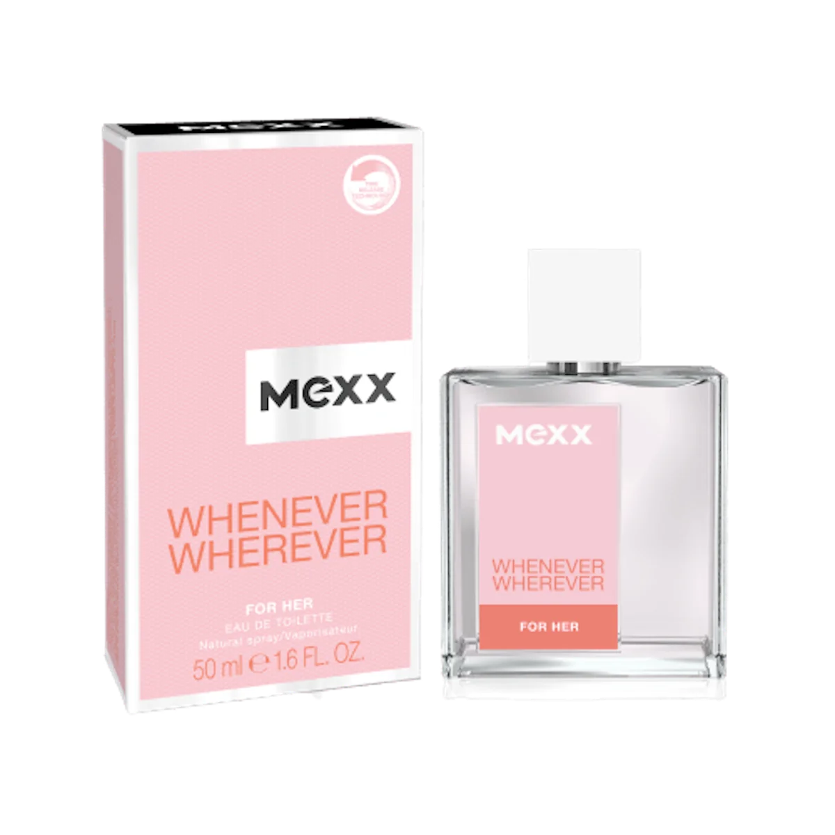 Mexx Whenever Wherever woda toaletowa dla kobiet, 50 ml