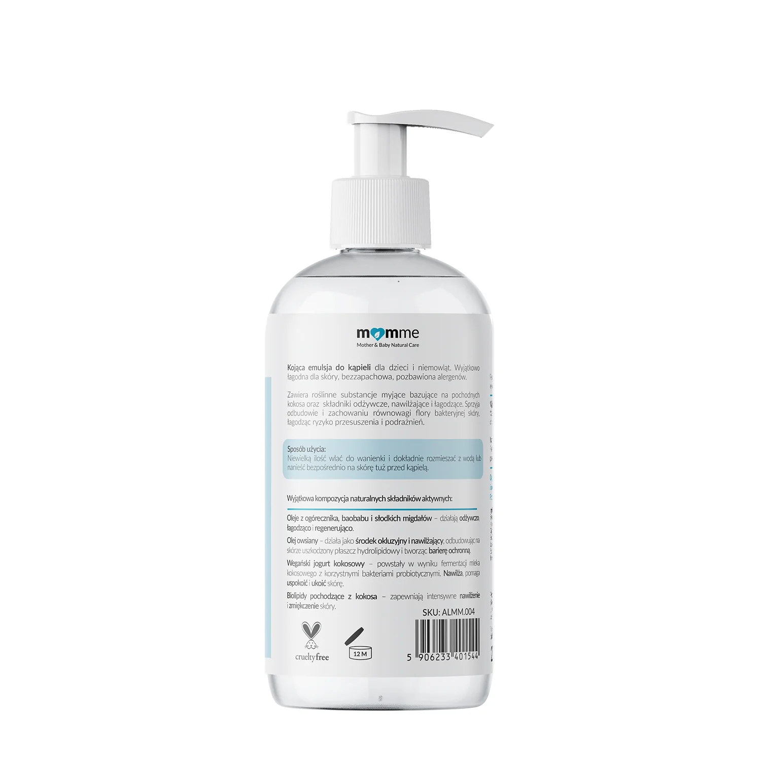 Momme Kojąca emulsja do kąpieli 200 ml