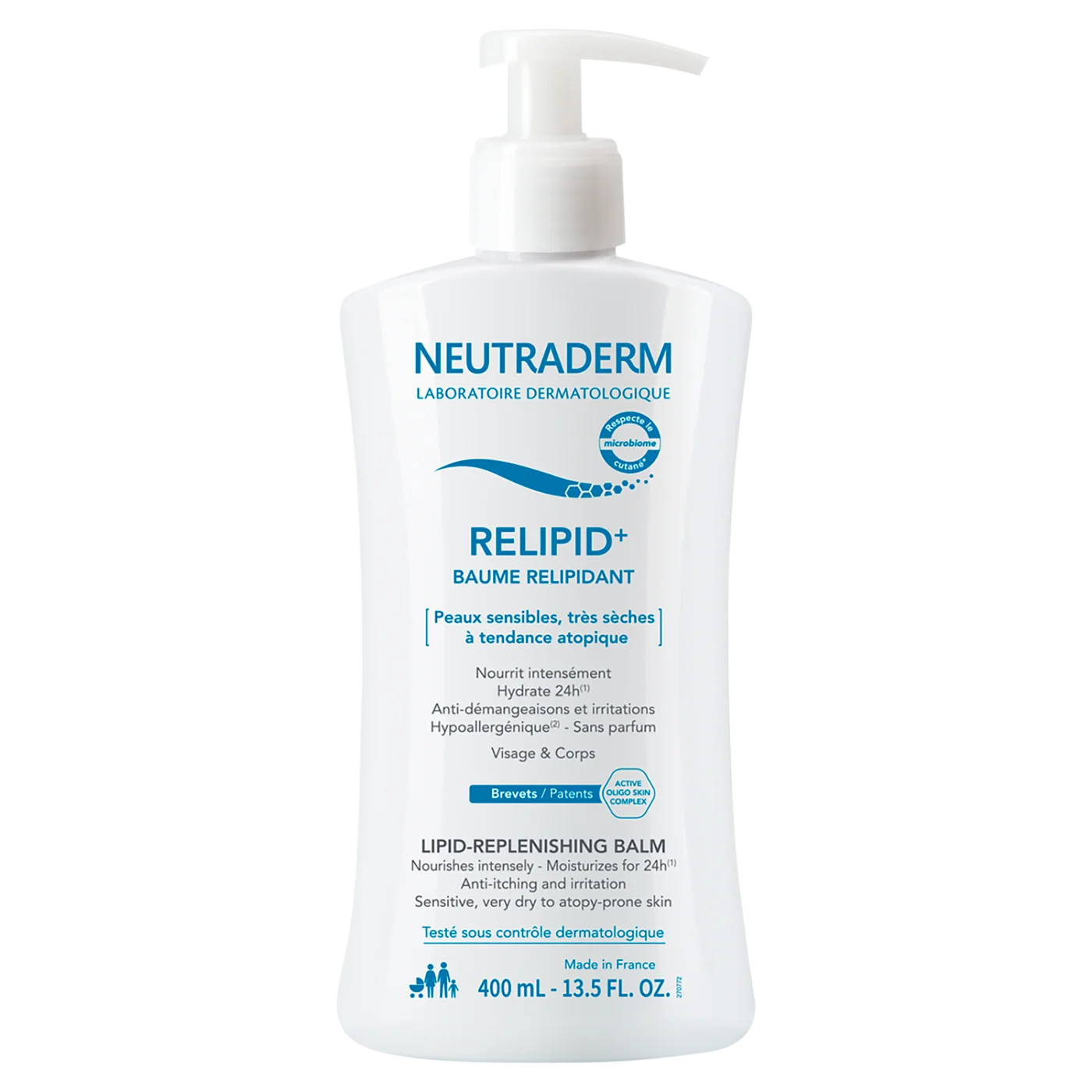Neutraderm Relipid+ Balsam odbudowujący warstwę lipidową, 400 ml