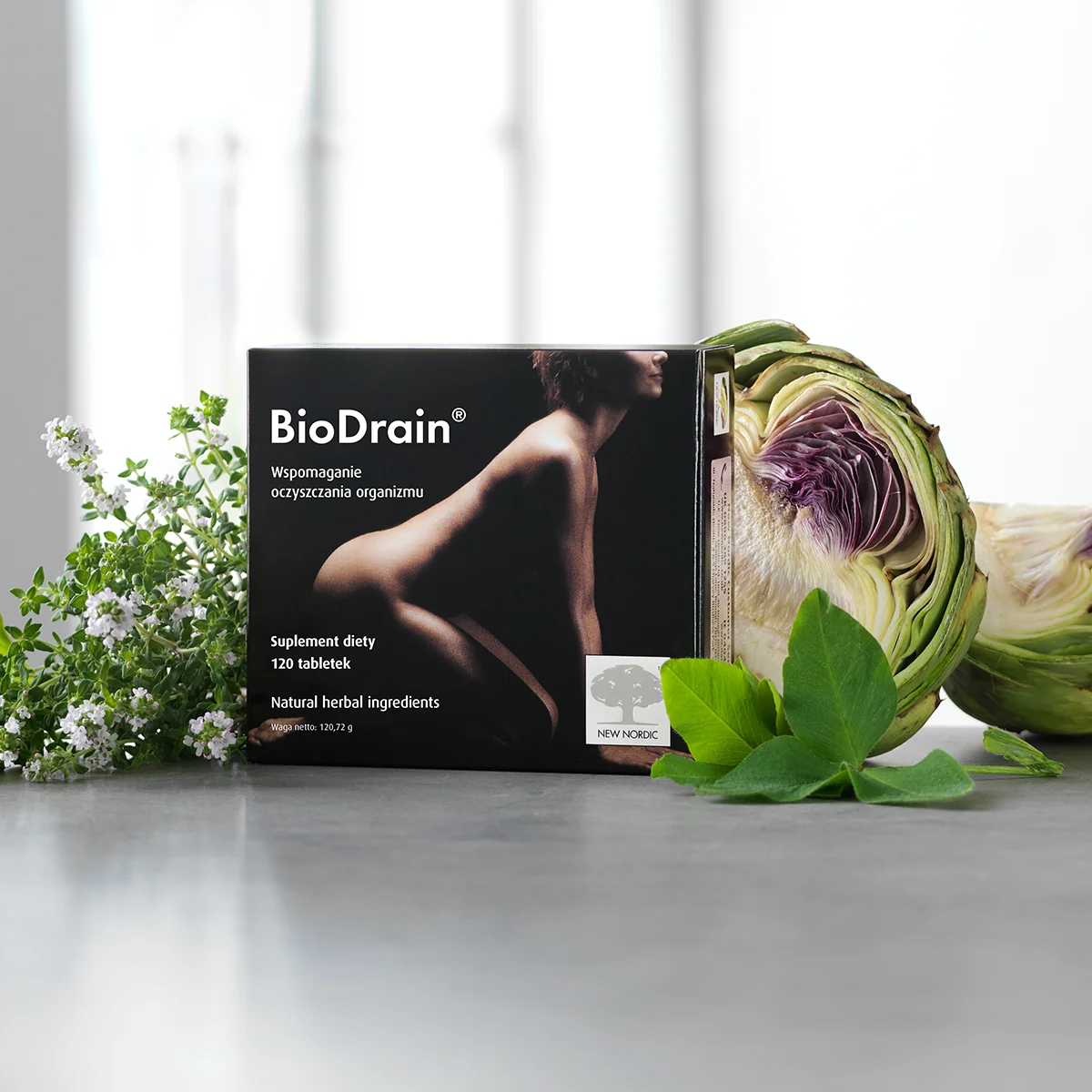 BioDrain suplement diety, 120 kapsułek