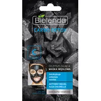 Bielenda Carbo Detox maska węglowa do cery suchej i wrażliwej, 8 g