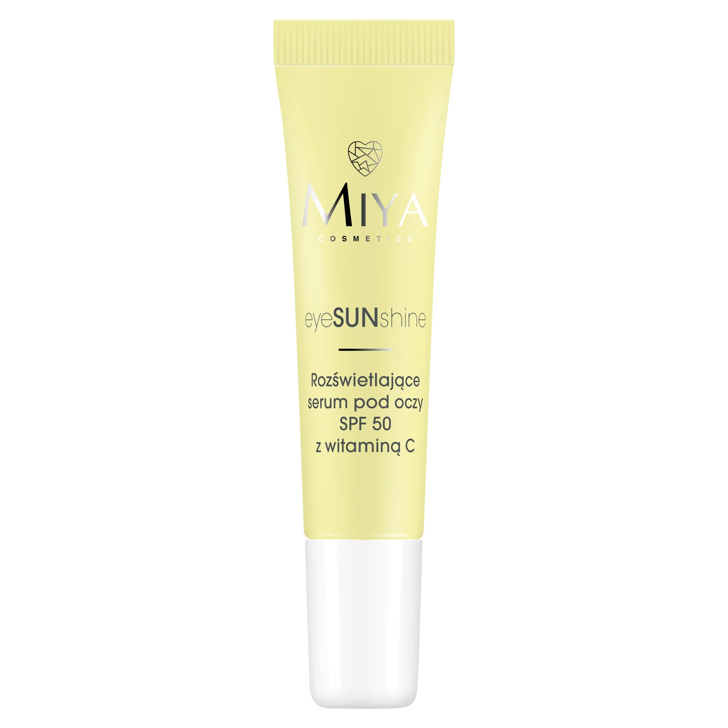 Miya Cosmetics eyeSUNshine rozświetlające serum pod oczy z SPF 50, 15 ml