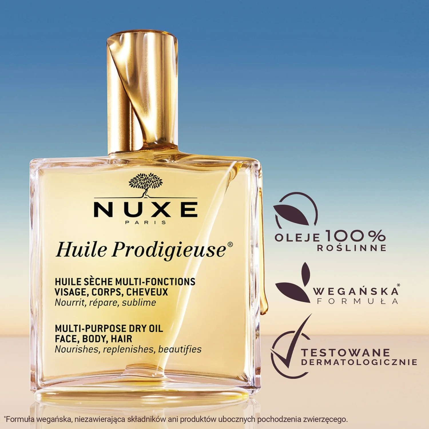 Nuxe Zestaw Day&Night Huile Prodigieuse®, 100 ml + Huile Prodigieuse® OR, 100 ml