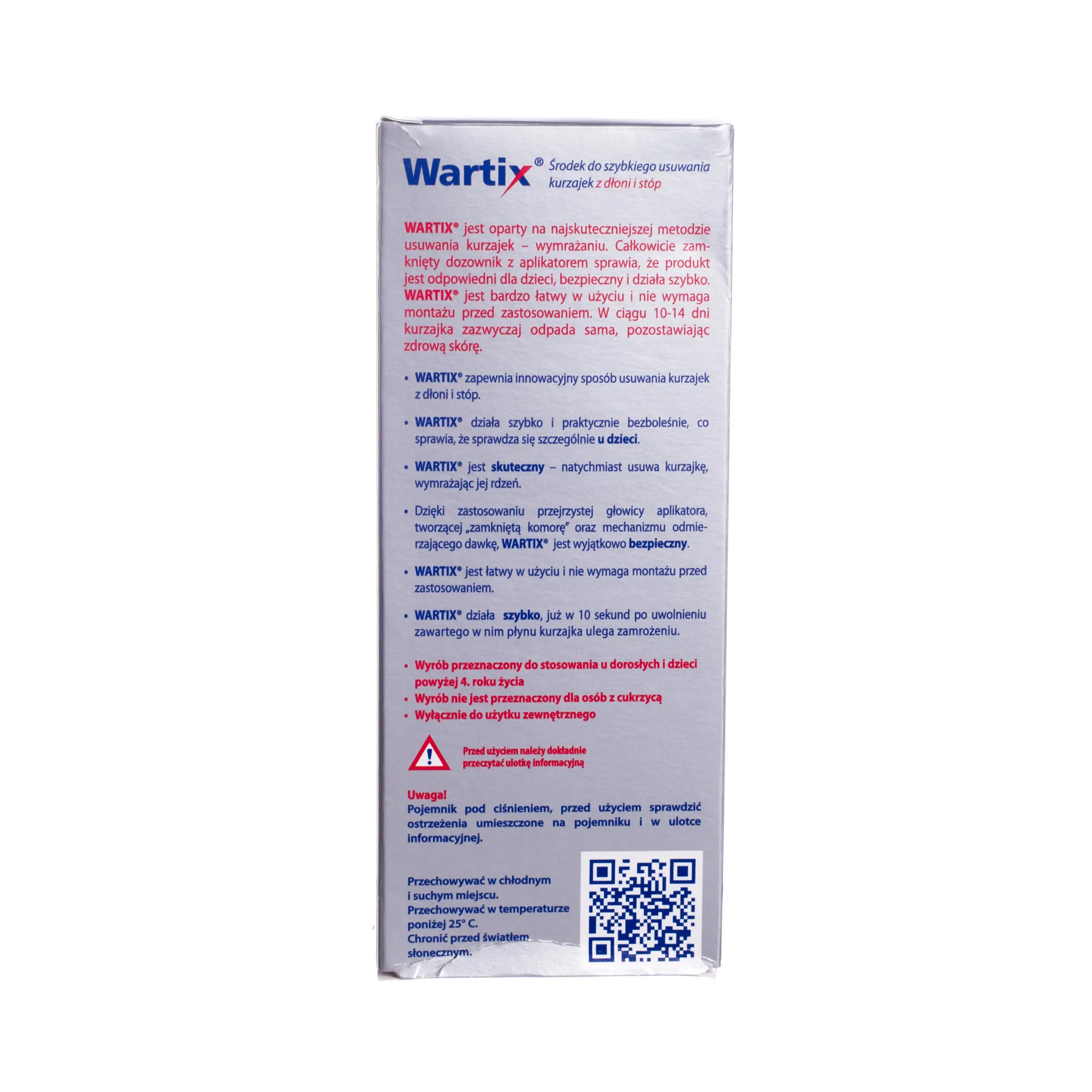 Wartix, środek do szybkiego usuwania kurzajek, 38 ml 