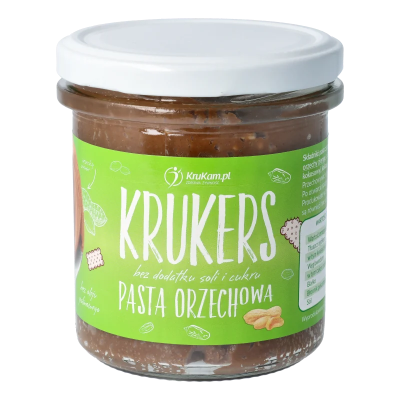 KruKam Krukers pasta orzechowa, 300 g