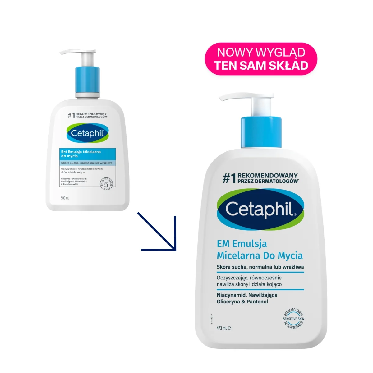 Cetaphil EM emulsja micelarna do mycia, 473 ml