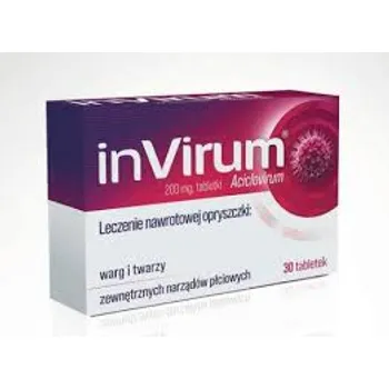 Invirum, 200 mg, 30 tabletek 