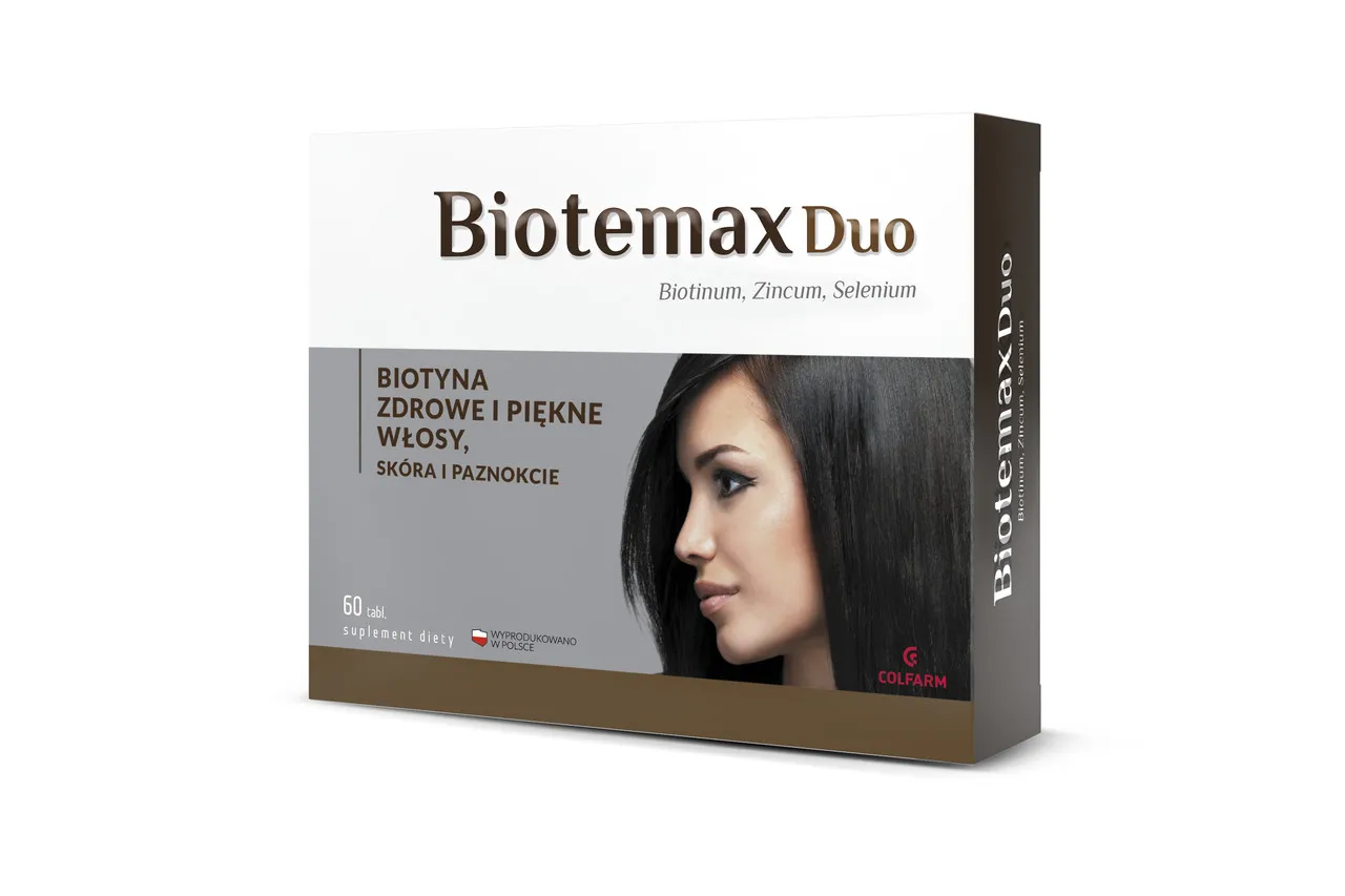 Biotemax Duo, suplement diety, 60 tabletek