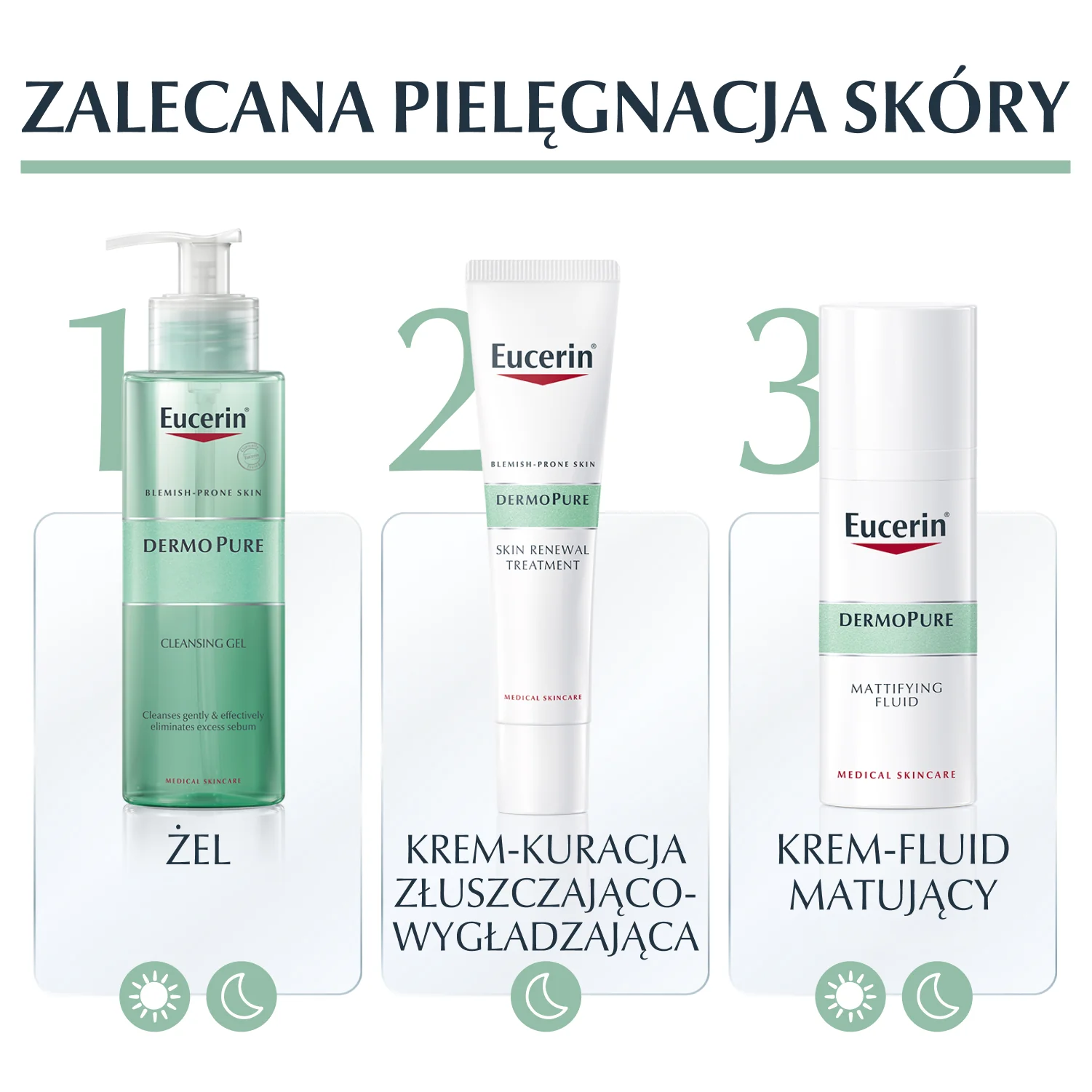 Eucerin DermoPure krem-fluid matujący do skóry ze skłonnością do trądziku, 50 ml