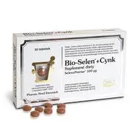 Bio Selen + Cynk, suplement diety, 30 tabletek