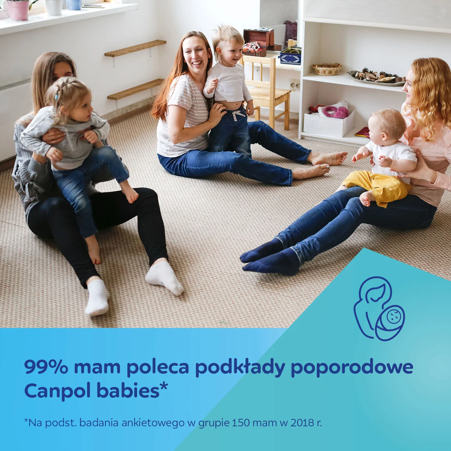 Canpol Babies oddychające podkłady poporodowe, 10 sztuk