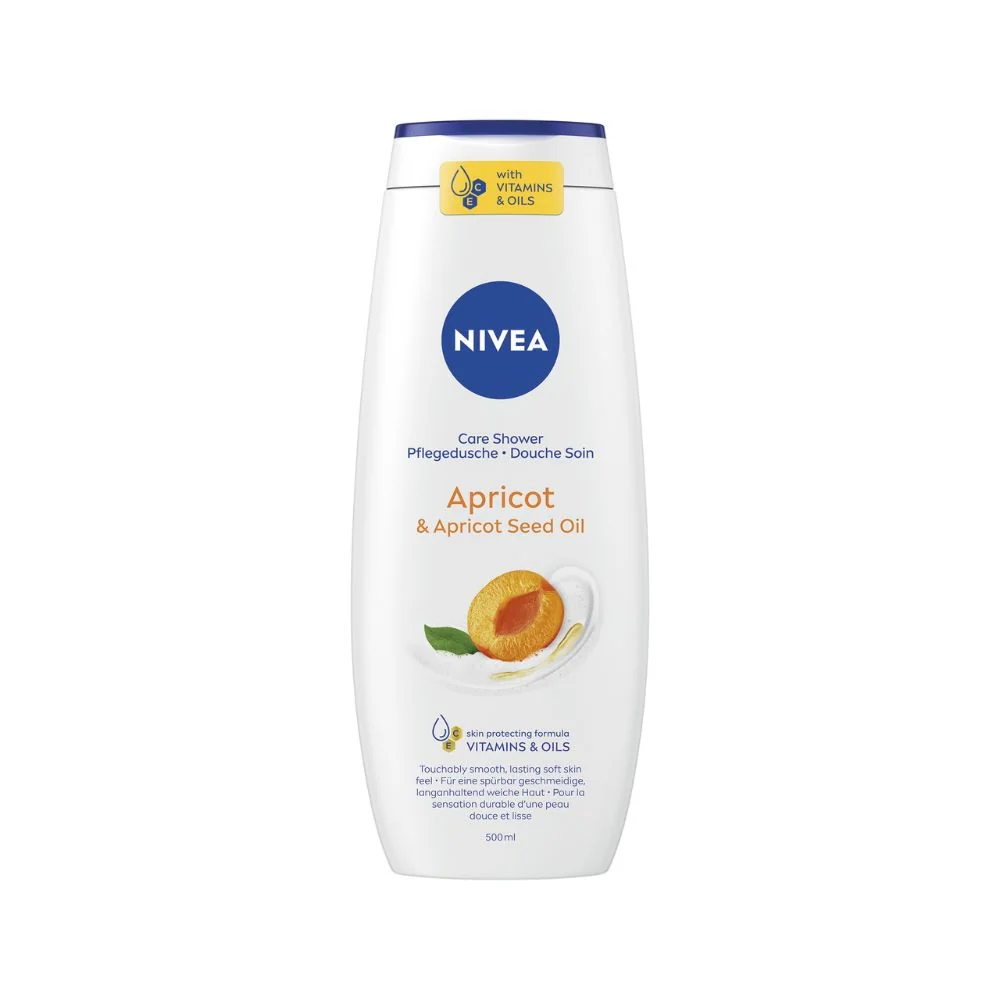 Nivea  Nivea Apricot & Apricot Seed Oil kremowy żel pod prysznic, 500 ml
