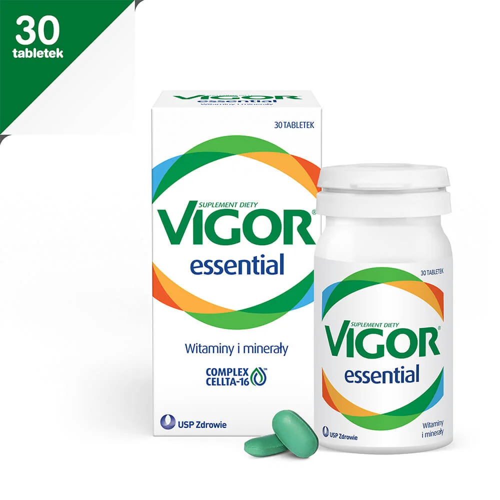 Vigor Essential, suplement diety, 30 tabletek