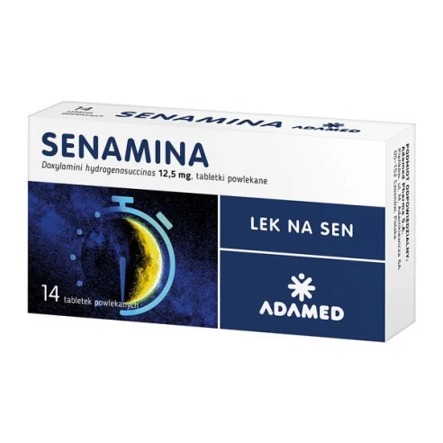 Senamina 12,5 mg 14 tabletek powlekanych