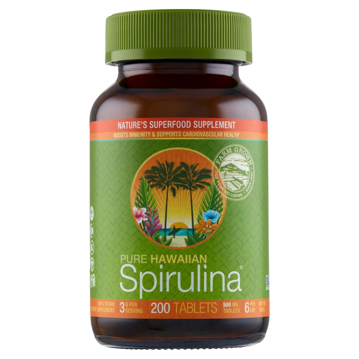 KenayAG Spirulina Hawajska Pacifica 500 mg 200 tabletek