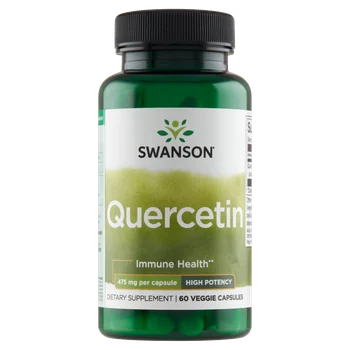 Swanson Kwercetyna, 475 mg, suplement diety, 60 kapsułek