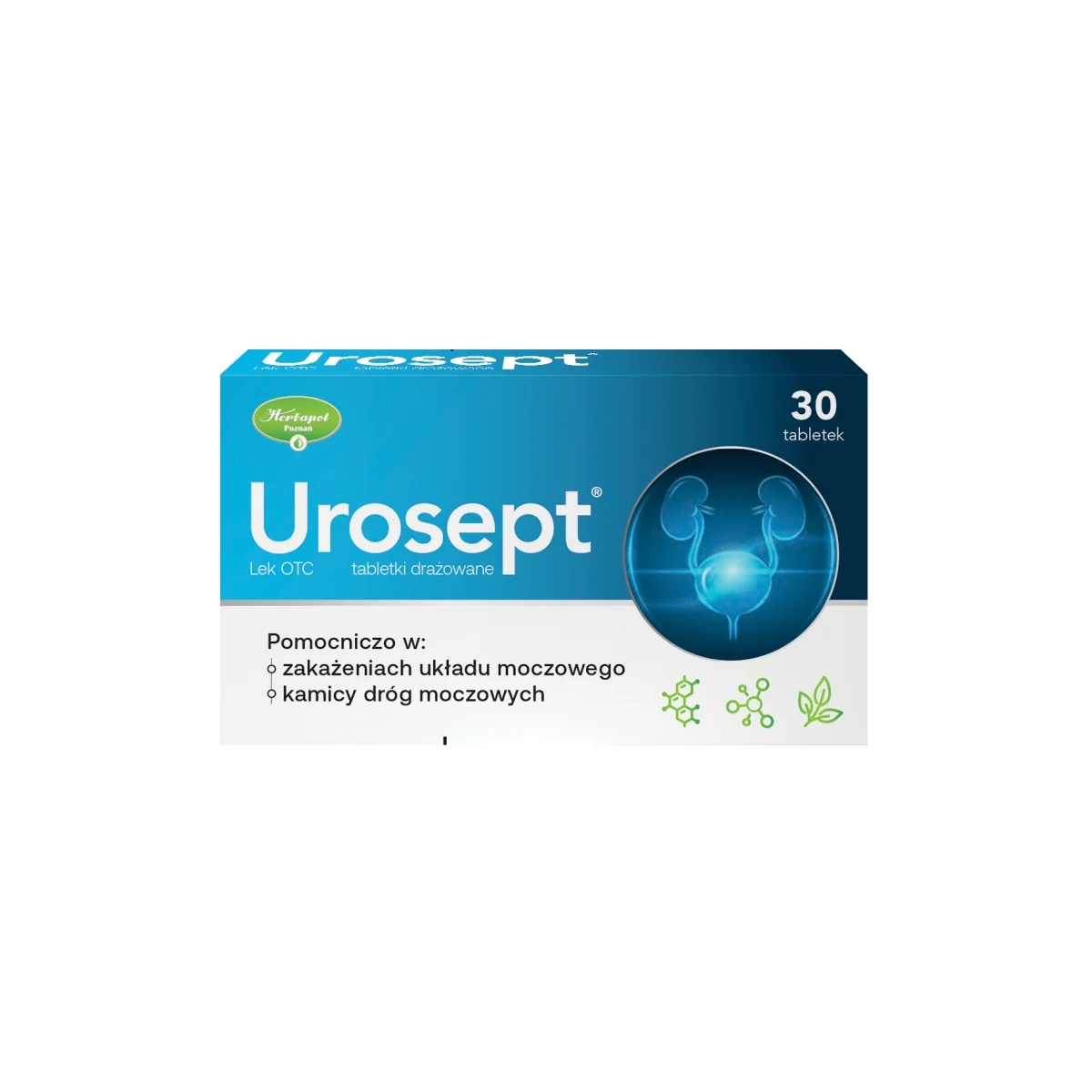 Urosept 30 tabletek drażowanych