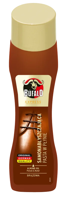 Bufalo brązowa samonabłyszczająca pasta w płynie, 75 ml