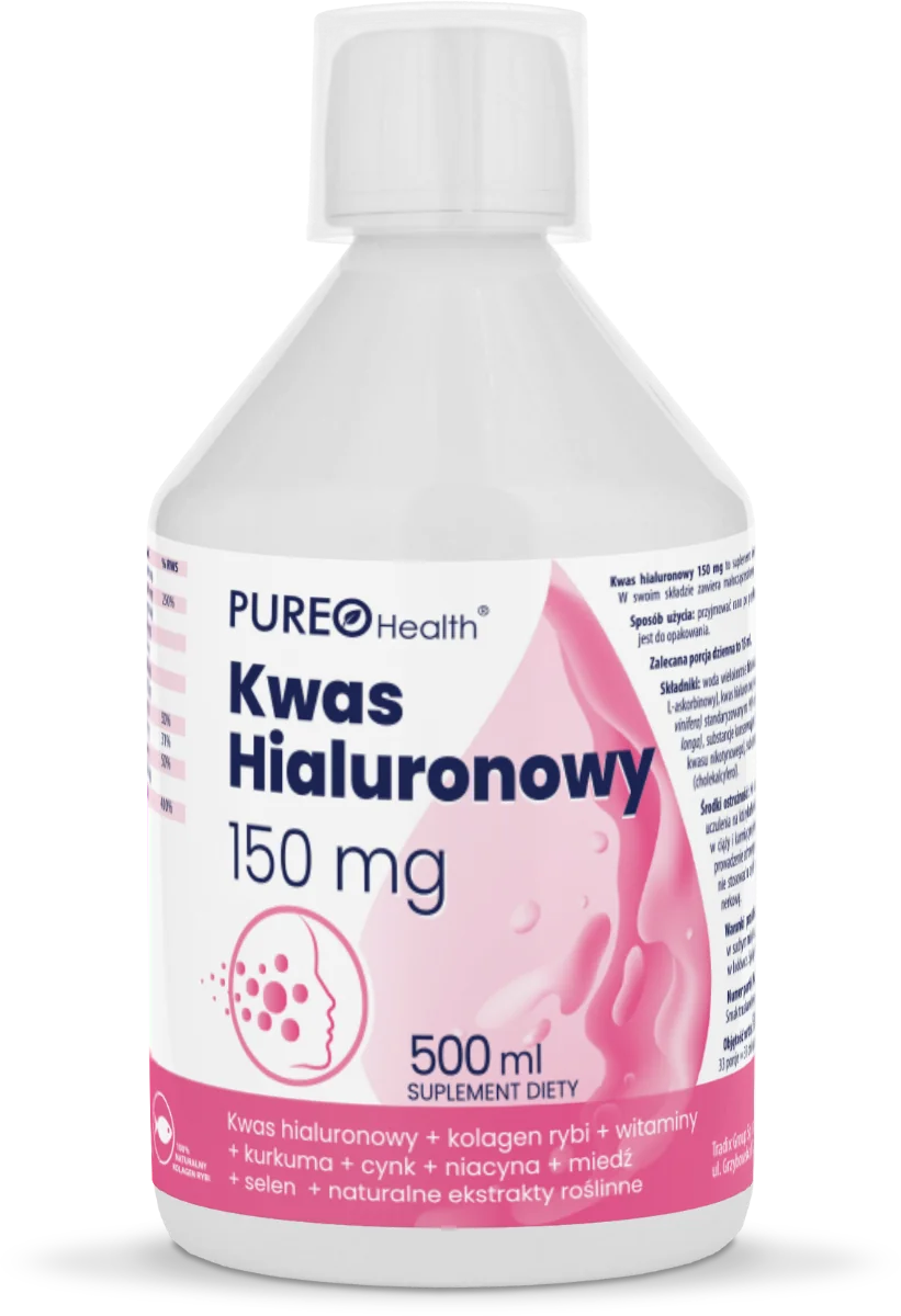 Pureo Health kwas hialuronowy 150 mg, 500 ml