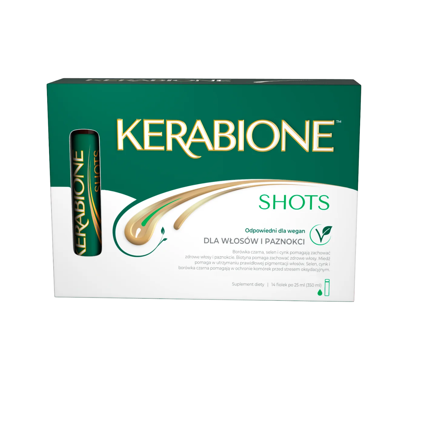 Kerabione Shots płyn doustny 14 fiolek x 25 ml