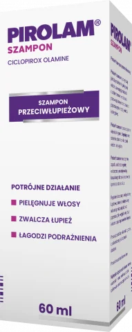 Pirolam szampon przeciwłupieżowy, 60 ml 