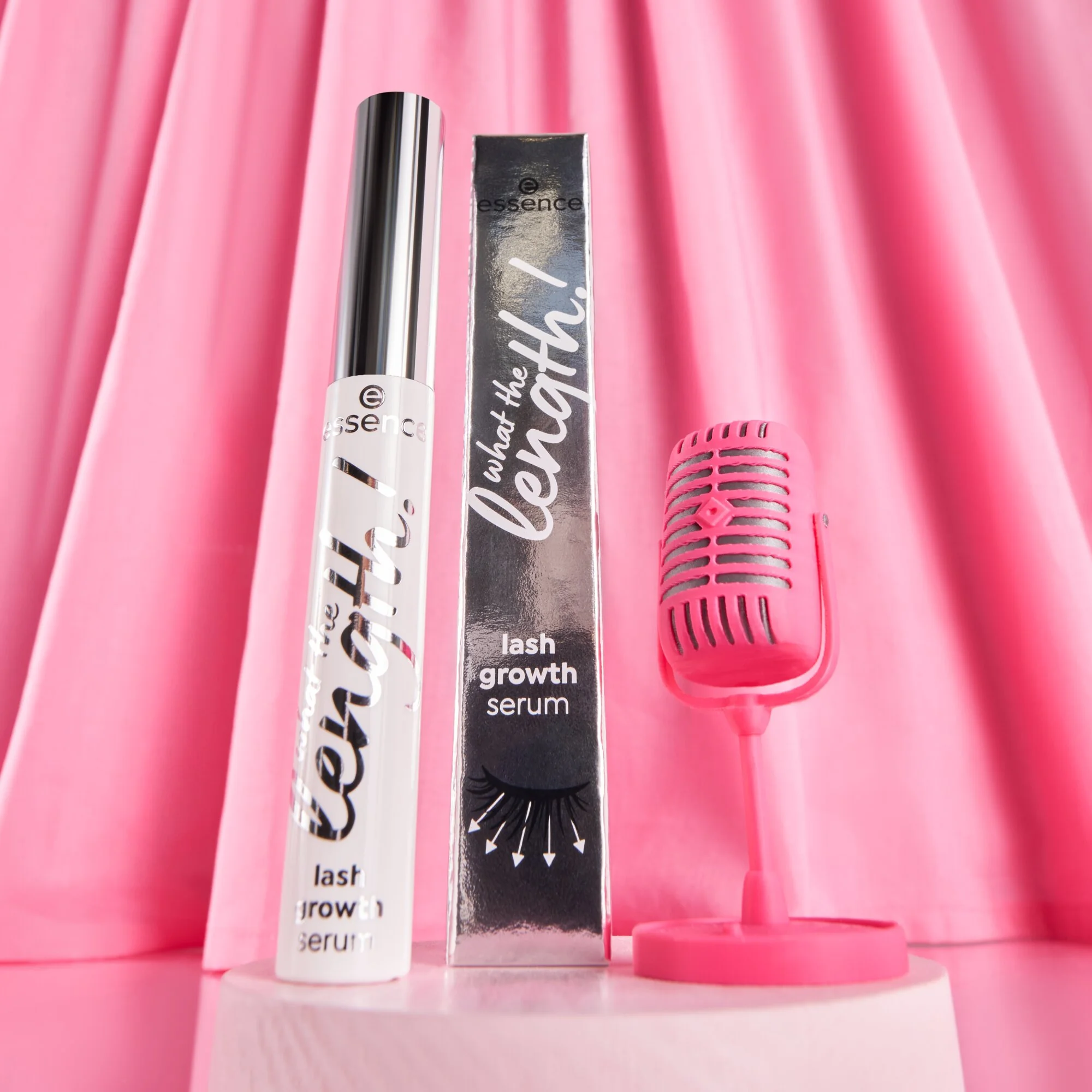 Essence What The Length! serum na porost rzęs i brwi, 4 ml
