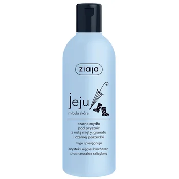 Ziaja Jeju mydło czarne pod prysznic, 300 ml