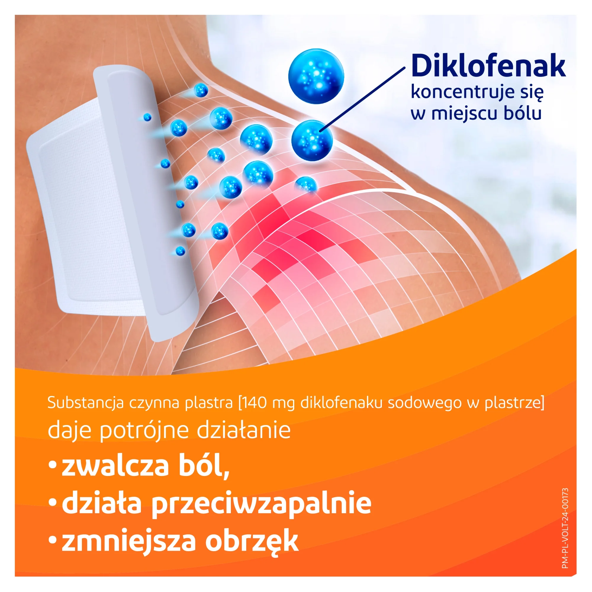 Voltaren Forte plaster leczniczy 140 mg 5 sztuk