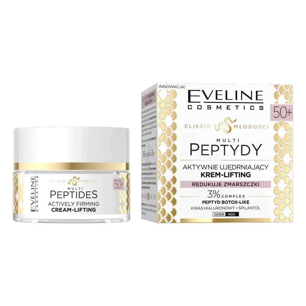 Eveline Eliksir Młodości aktywnie ujędrniający krem-lifting 50+, 50 ml