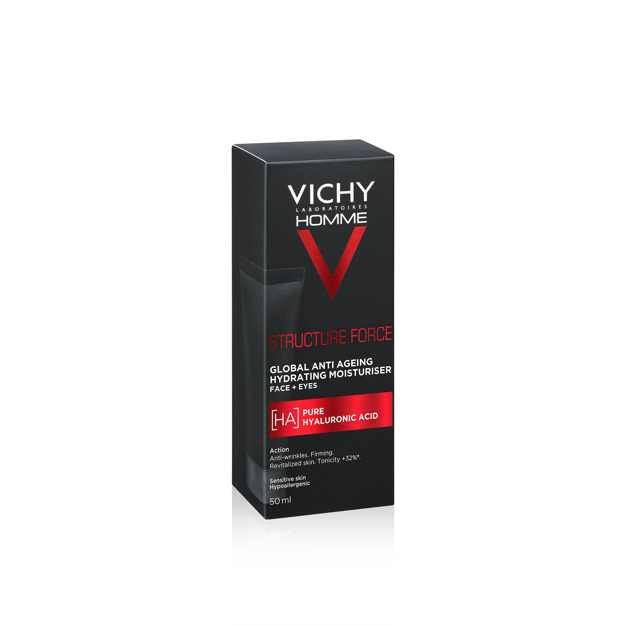 Vichy Homme Structure Force przeciwzmarszczkowy krem wzmacniający, 50 ml