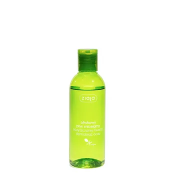Ziaja naturalny oliwkowy płyn micelarny, oczyszczanie twarzy, demakijaż oczu, 200 ml 