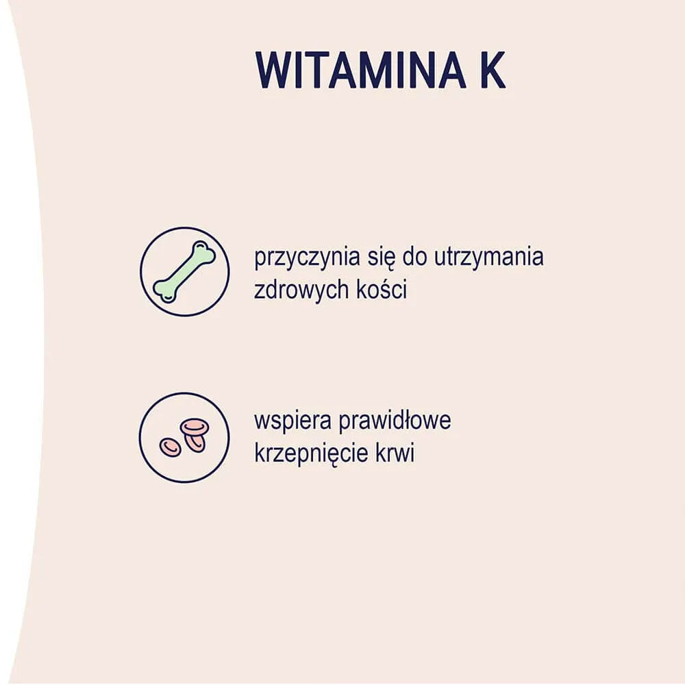 Naturell Witamina K2 MK-7, suplement diety, 60 tabletek do ssania 