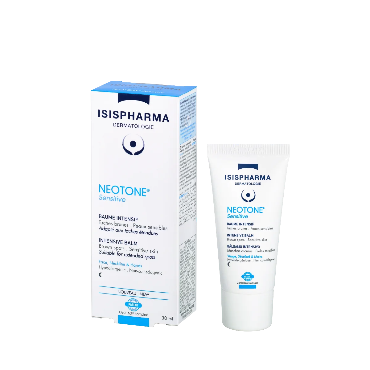 Isispharma neoTONE Sensitive balsam likwidujący przebarwienia skóry na noc, 30 ml