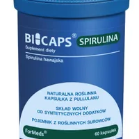 ForMeds Bicaps Spirulina, suplement diety, 60 kapsułek