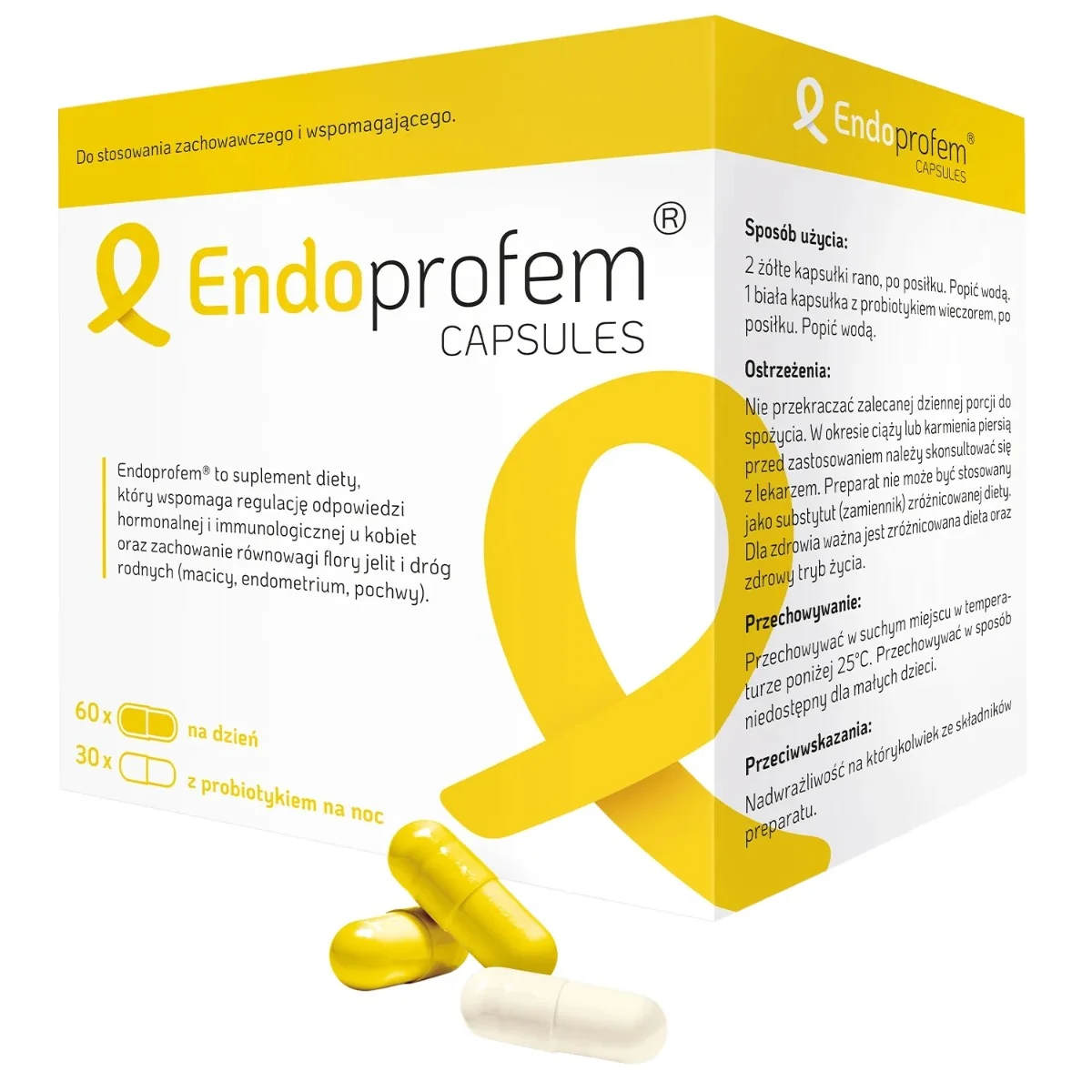 Endoprofem Capsules 60 kapsułek na dzień + 30 kapsułek na noc