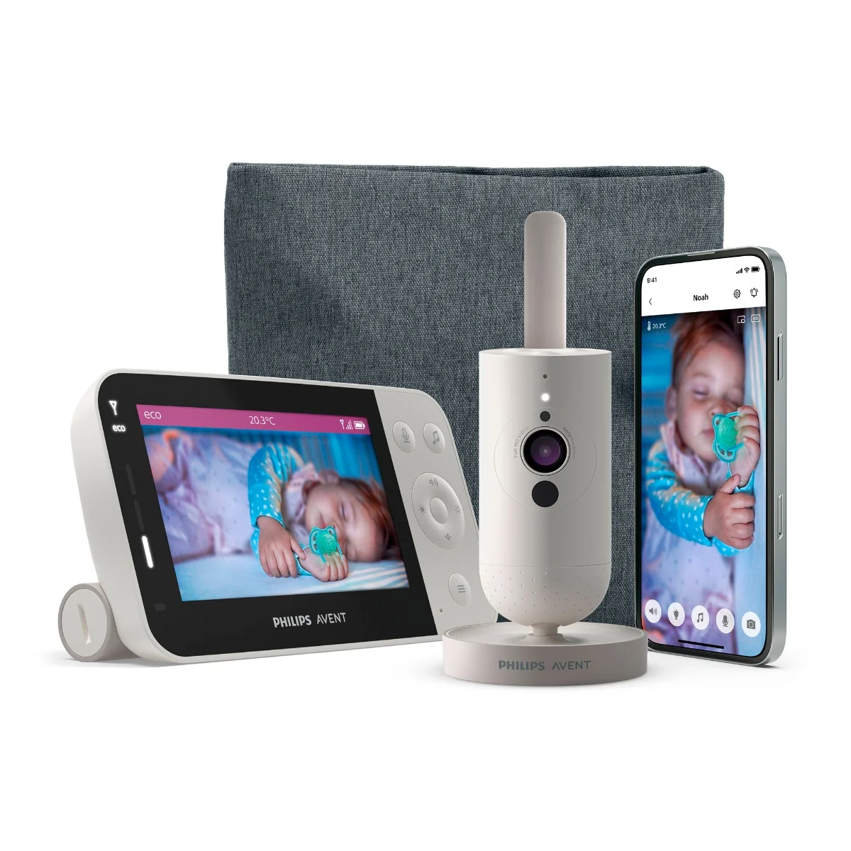 Philips Avent niania elektroniczna video Full HD Premium SCD953/26, 1 sztuka