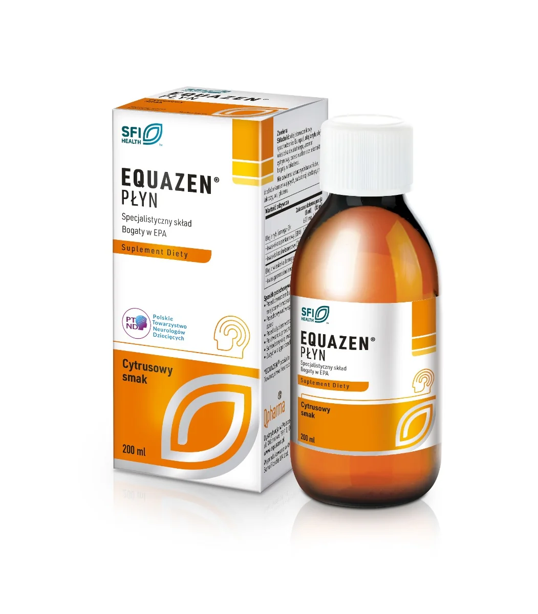 Equazen płyn o smaku cytrusowym, 200 ml
