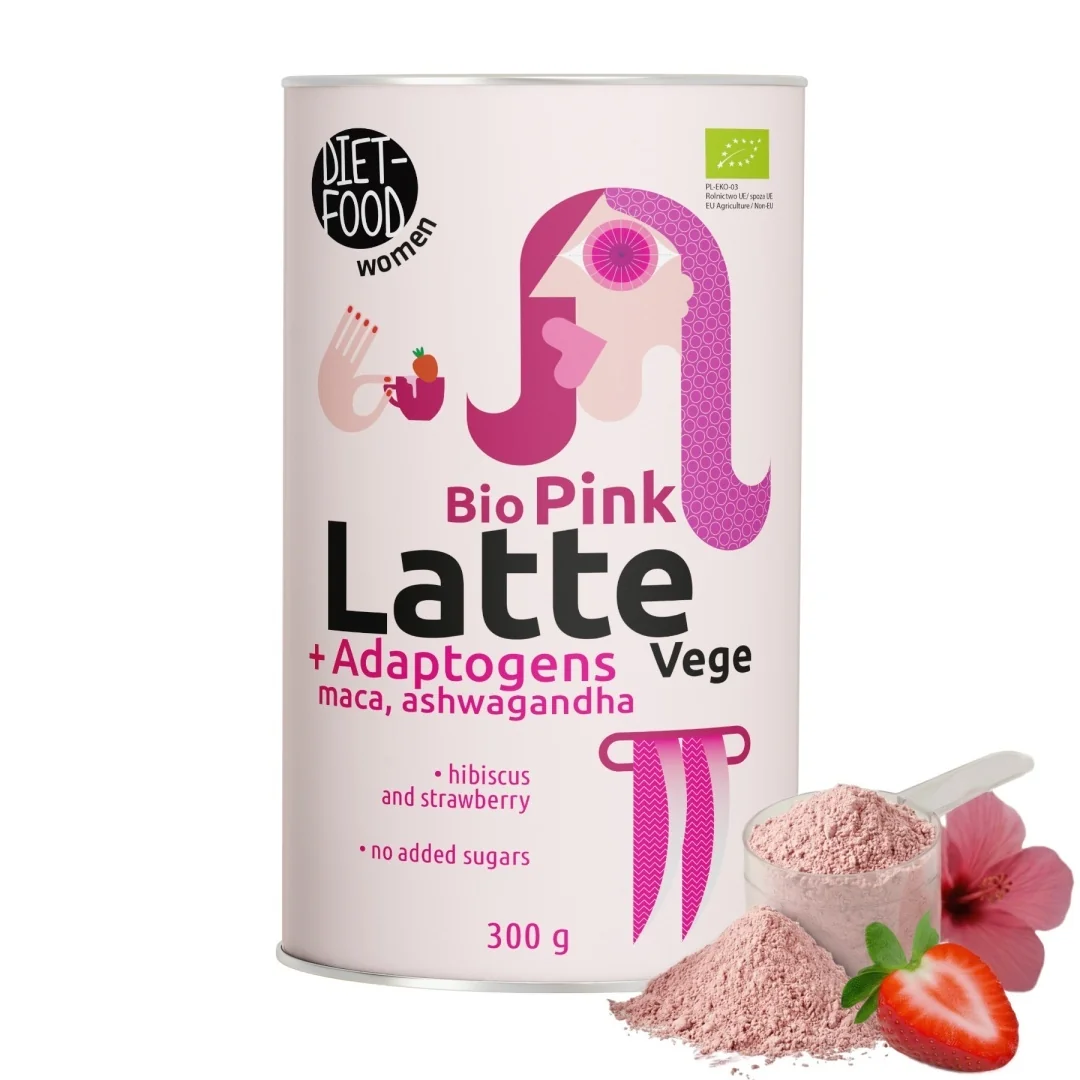 DIET-FOOD Latte Pink Vege Bio 300g