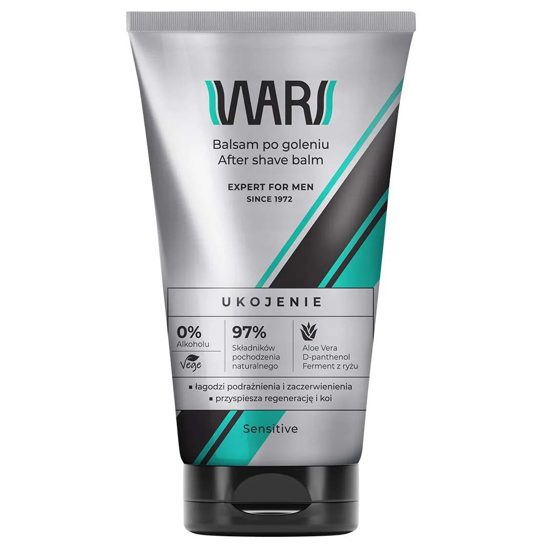 Wars Expert For Men kojący balsam po goleniu Sensitive, 125 ml
