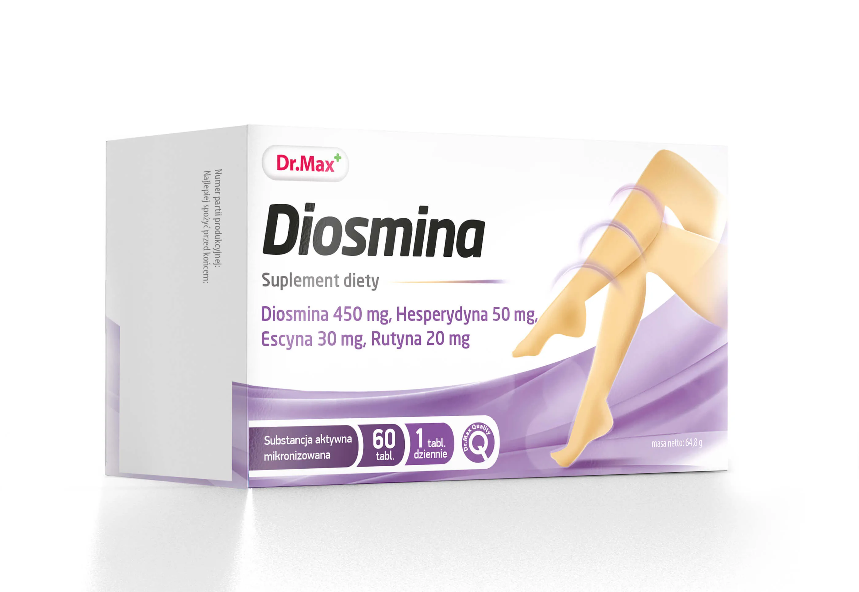 Diosmina Dr.Max, suplement diety, 60 tabletek