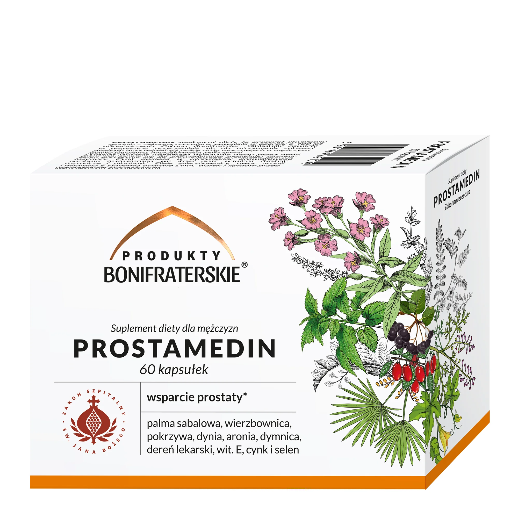 Produkty bonifraterskie Prostamedin 60 kapsułek twardych