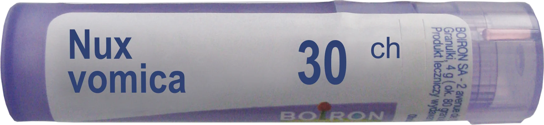 Boiron Nux Vomica 30 CH granulki, 4 g