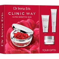 Dr Irena Eris Clinic Way Rewitalizacja i Odmłodzenie zestaw kosmetyków, 30 kapsułek + 15 ml + 15 ml + 15 ml