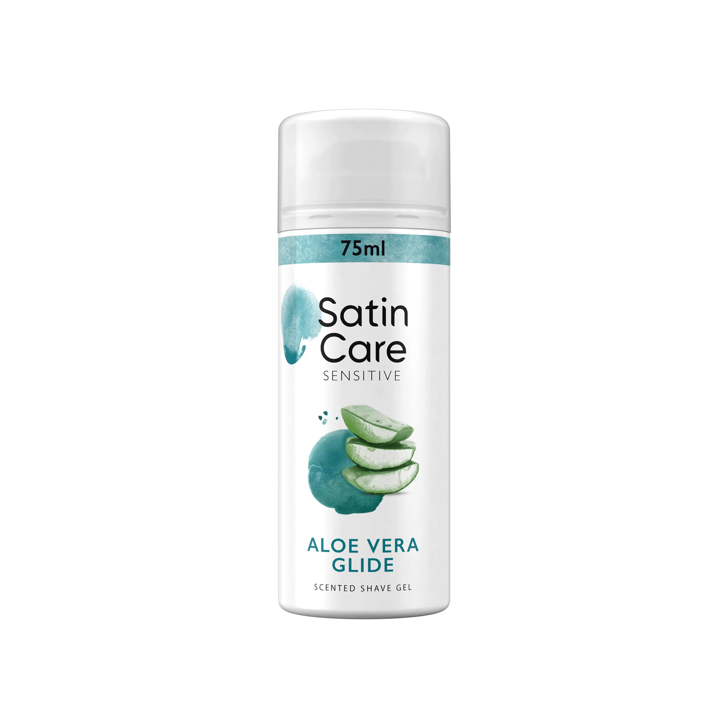 Gillette Satin Care Aloe Vera żel do golenia, 75 ml