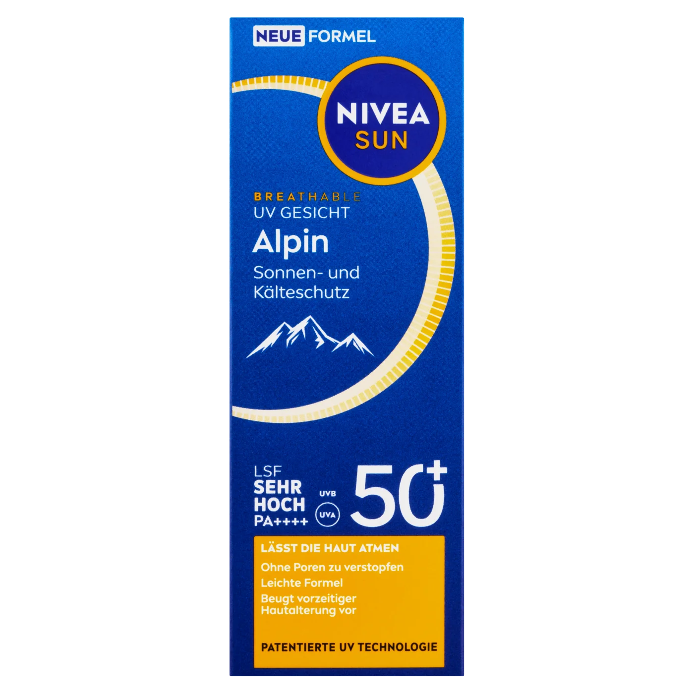 Nivea Sun Alpin krem do twarzy do opalania SPF 50+, 40 ml