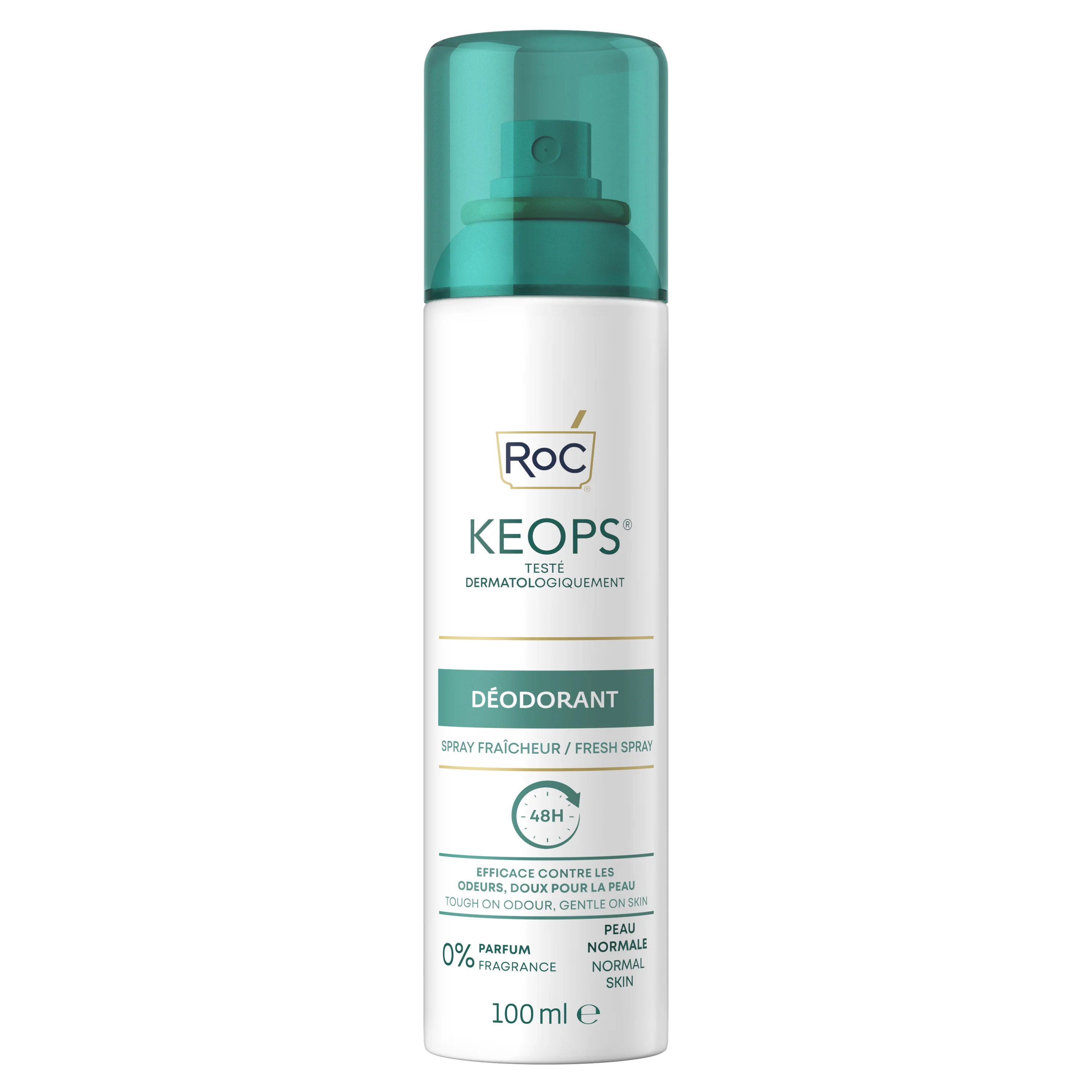 RoC Keops® dezodorant w sprayu Fresh, 150 ml